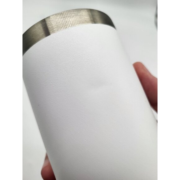 Stanley 10 Oz The Everyday Slim Can Cooler Frost White Vacuum Insulated - Picture 2 of 8